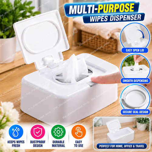 Portable wet wipes dispenser - portable,