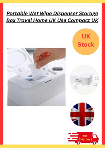 Portable wet wipe dispenser - wipe,