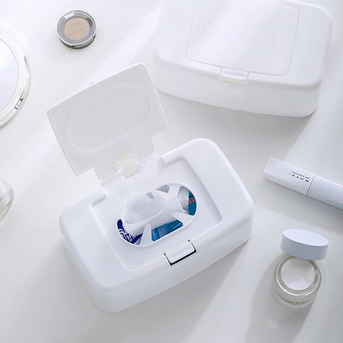 Portable wet wipe - wipe, dispenser