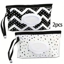 2pcs Reusable Wet Wipes Holder