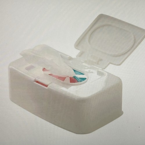 Portable wet wipe - , dispenser