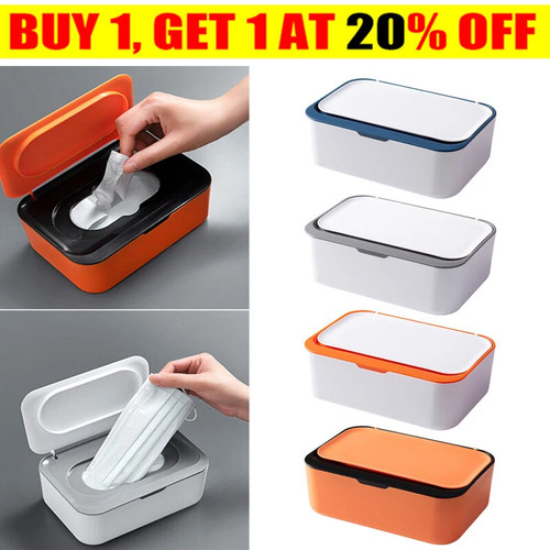 Wet wipes dispenser box with - wipes,